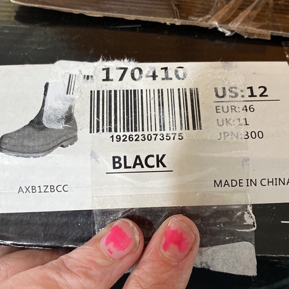 NORTIV 8 Insulated Waterproof Snow Boots Warm Outdoor for Cold Weather Size 12 - Picture 11 of 11